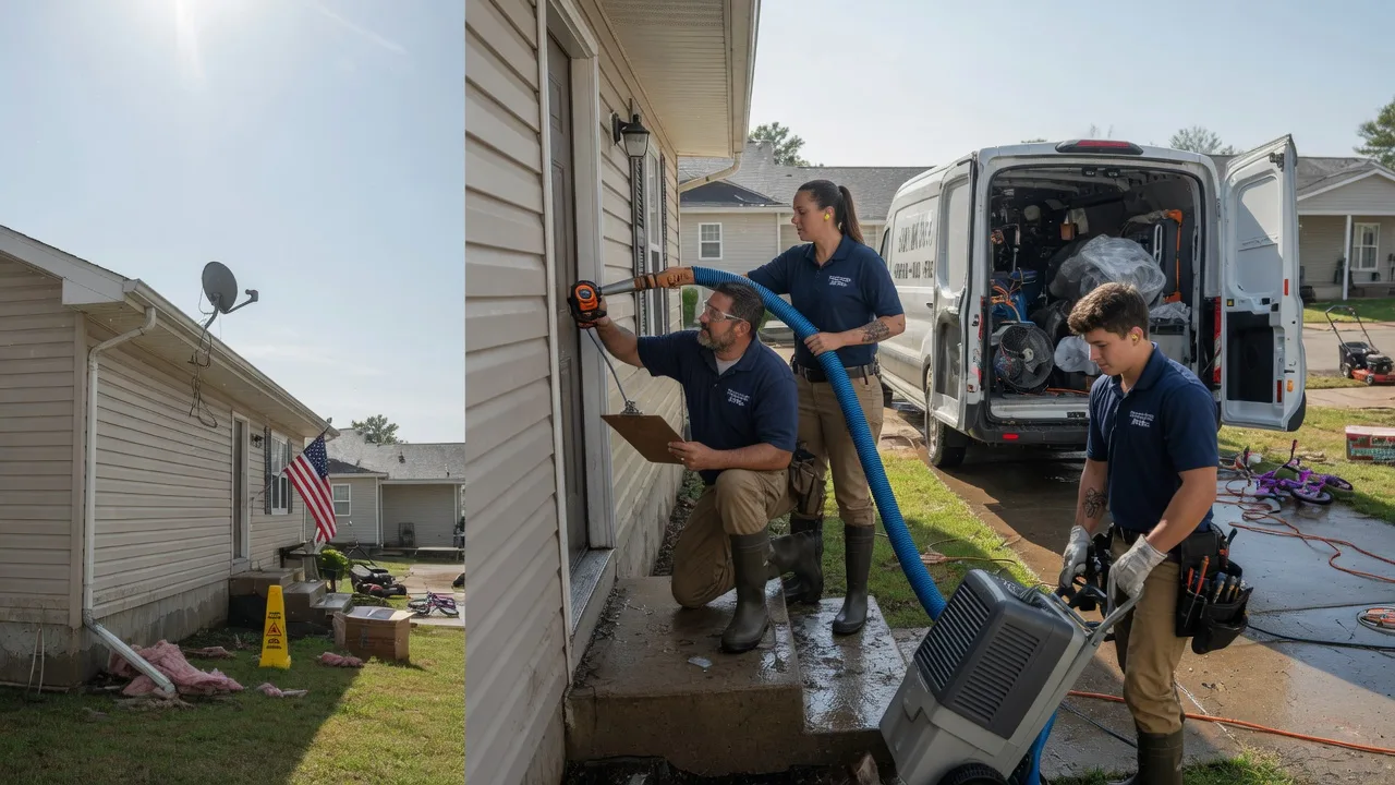 Ceiling Water Damage Restoration in Hampden, MA near me